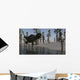 Yangchuanosaurus Running through Water Wall Decal
