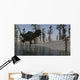 Yangchuanosaurus Running through Water Wall Decal