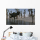 Yangchuanosaurus Running through Water Wall Decal