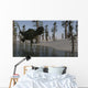 Yangchuanosaurus Running through Water Wall Decal