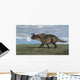 Dicraeosaurus Walking across Open Wall Decal Design 1