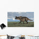 Dicraeosaurus Walking across Open Wall Decal Design 1