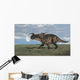 Dicraeosaurus Walking across Open Wall Decal Design 1