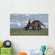 Dicraeosaurus Grazing Open Field Wall Decal Design 1