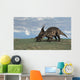 Dicraeosaurus Grazing Open Field Wall Decal Design 1