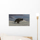 Brown Einiosaurus Walking across Wall Decal Design 11