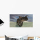 Brown Einiosaurus Walking across Wall Decal Design 10