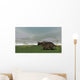 Brown Einiosaurus Walking across Wall Decal Design 9
