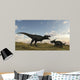 Einiosaurus Is Confronted Wall Decal