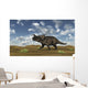 Brown Einiosaurus Walking across Wall Decal Design 7