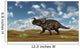 Brown Einiosaurus Walking across Wall Decal Design 7