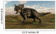 Brown Einiosaurus Walking across Wall Decal Design 5