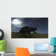 Brown Einiosaurus Walking across Wall Decal Design 3