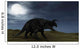 Brown Einiosaurus Walking across Wall Decal Design 3