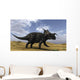 Brown Einiosaurus Walking across Wall Decal Design 2