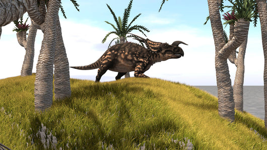 Einiosaurus Grassy Hill Wall Decal