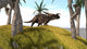 Einiosaurus Grassy Hill Wall Decal