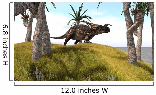 Einiosaurus Grassy Hill Wall Decal
