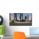 Two Brown Einiosaurus Dinosaurs Wall Decal Design 1