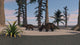 Two Brown Einiosaurus Dinosaurs Wall Decal Design 1