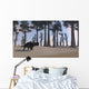 Brown Einiosaurus Roaming Prehistoric Wall Decal