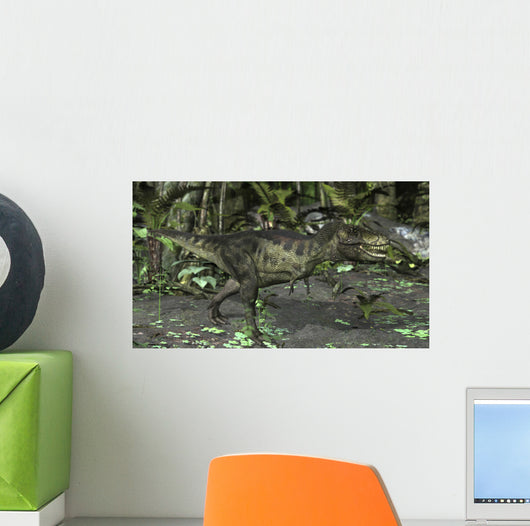 Tyrannosaurus Rex Prehistoric Woodlands Wall Decal