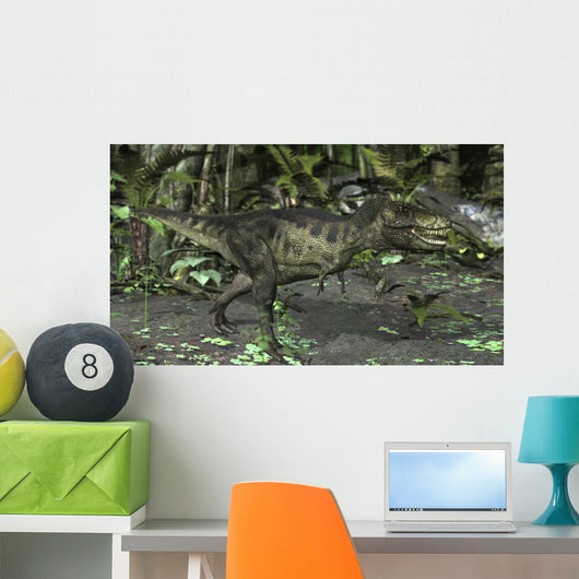 Tyrannosaurus Rex Prehistoric Woodlands Wall Decal