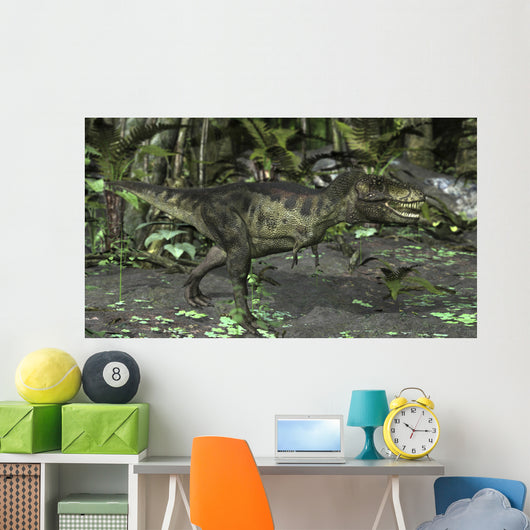 Tyrannosaurus Rex Prehistoric Woodlands Wall Decal