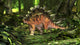 Kentrosaurus Prehistoric Forest Wall Decal Design 3