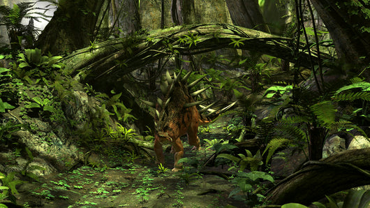 Kentrosaurus Prehistoric Forest Wall Decal Design 1