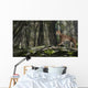 Saber-toothed Tiger Prehistoric Forest Wall Decal Design 2
