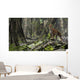 Saber-toothed Tiger Prehistoric Forest Wall Decal Design 1