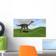 Gigantoraptor Grassy Field Wall Decal Design 2