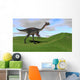 Gigantoraptor Grassy Field Wall Decal Design 2