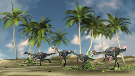 Herd Gigantoraptors Wall Decal