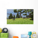 Three Gigantoraptors Running across Wall Decal Design 1