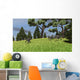 Three Gigantoraptors Running across Wall Decal Design 1