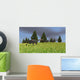 Group Gigantoraptors Running across Wall Decal