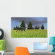 Group Gigantoraptors Running across Wall Decal