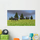 Group Gigantoraptors Running across Wall Decal