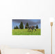 Gigantoraptor Running across Open Wall Decal Design 1
