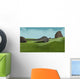 Dicraeosaurus Walking across Prehistoric Wall Decal Design 1
