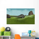 Dicraeosaurus Walking across Prehistoric Wall Decal Design 1