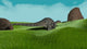 Dicraeosaurus Walking across Prehistoric Wall Decal Design 1