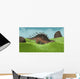 Kentrosaurus Walking across Prehistoric Wall Decal Design 2