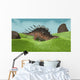 Kentrosaurus Walking across Prehistoric Wall Decal Design 2