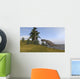 Ceratosaurus Running up Hill Wall Decal