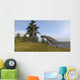 Ceratosaurus Running up Hill Wall Decal