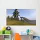 Ceratosaurus Running up Hill Wall Decal