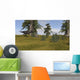 Majungasaurus Running across Grassy Wall Decal Design 4